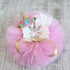 Unicorn 1st Year Birthday Princess Dress Bundle - Little Palace Store